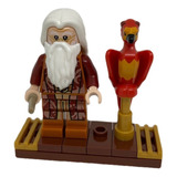 Lego Minifigura Dumbledore E Fawkes - Harry Potter 76394