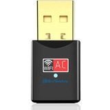 Blueshadow Adaptador Usb Wifi  Doble Banda 2.4g/5g Mini .