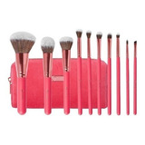 Set 10 Brochas + Estuche Bh Cosmetics Original - Bomnshell