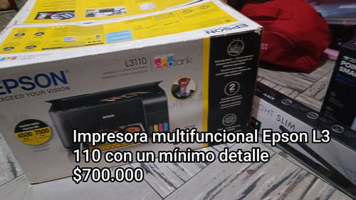 Impresora Multifuncional Epson Ecotank L3110