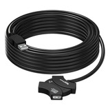 Cable De Extension Activo Usb 2.0 A 4 Puertos Micro Usb 10m