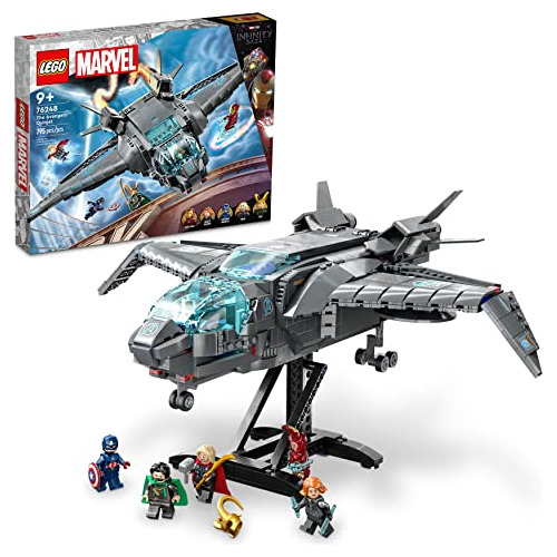 Lego Marvel Los Vengadores Quinjet 76248, Edificio De Naves