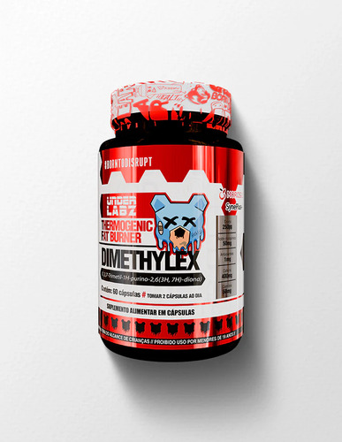 Dymethylex Thermogenic Fat Burner 60 Capsulas - Underlabz