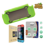 Kit Nintendo Switch  Case Protector + Mica + Mario 01