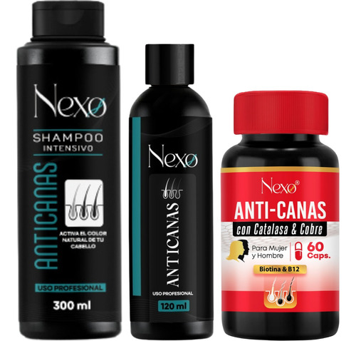 Nexo Cubre Canas Negro & Capsul