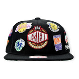 Nba All Over Conference Western Gorra Mitchell And Ness