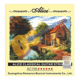 Cuerdas Guitarra Clasica 285-44 Alice Ac106-h