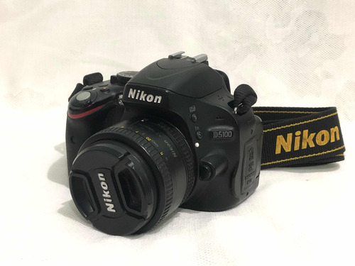 Nikon D5100 Lentes Flash Dslr 50mm 55-200mm 32gb 2 Baterias