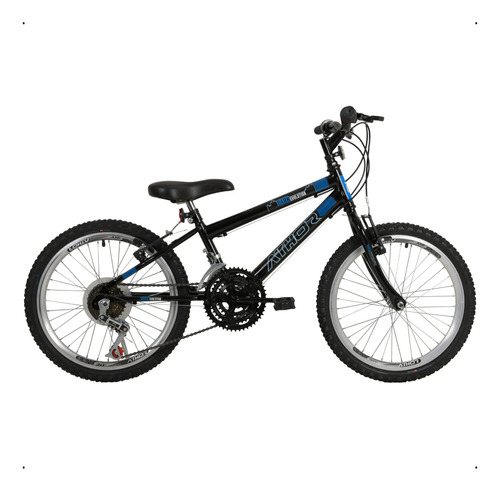 Bicicleta Infantil Aro 20 Athor Evolution Com Marcha 18 Vel