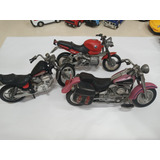 Lote 3 Miniaturas Moto 1/12 Saico Defeito #2g102