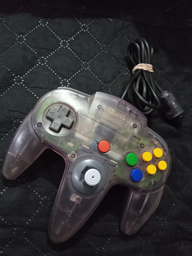 Control N64 Traslúcido Original En Buen Estado