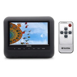 Tela 7 Poleg Portatil Monitor Encosto P/ Som Do Carro E Dvd