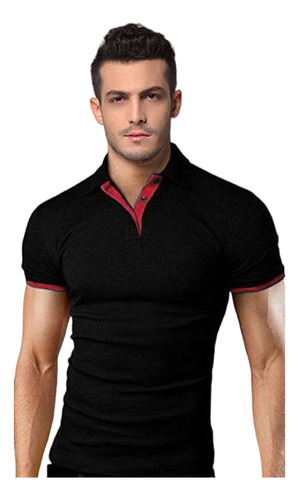 Polera Hombre Polo De Golf De Secado Rápido Manga Corta