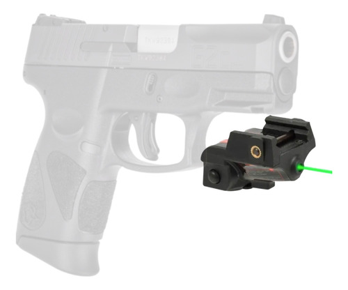 Mira Laser Speed Verde Glock 17 9mm Taurus Recargable Usb Xp