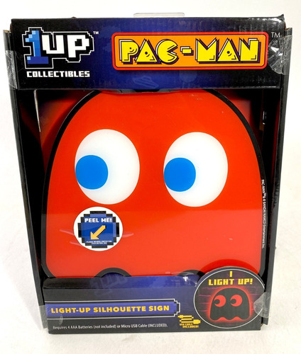 Pacman Ghost Red Light 1up Redcobratoys