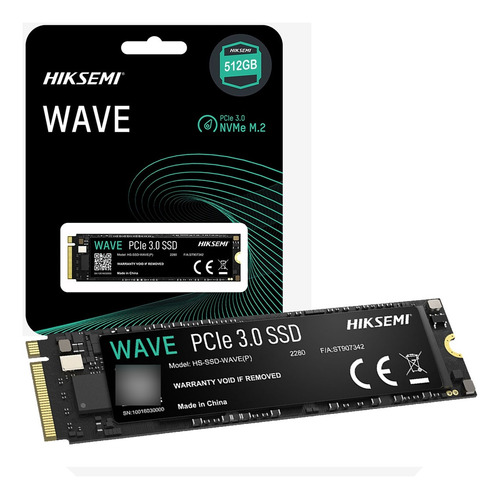 Disco Estado Solido 512gb Ssd M.2 Nvme Hiksemi Wave 2500mb/s