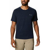 Columbia Sun Trek, Camiseta De Manga Corta Hombre, Azul