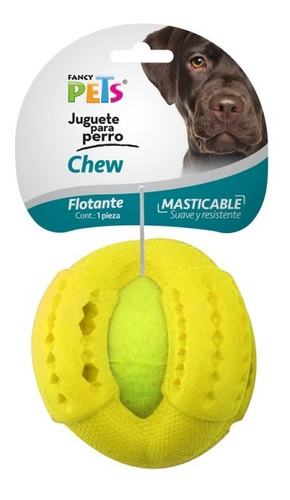 Pelota Masticable Geobola Juguete Morder Perro Fancy Pets