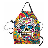 Delantal De Cocina De Calavera  Delantal De Cocina De C..