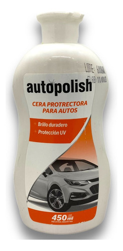 Lustre Superior Autopolish 450 Ml Quita Rayones Cera Bicapa