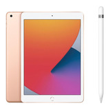 Apple iPad 32gb Tela 10.2' Wifi Dourado + Apple Pencil