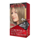 Kit Tinte Revlon  Colorsilk Beautiful Color Tono 60 Rubio Oscuro Cenizo