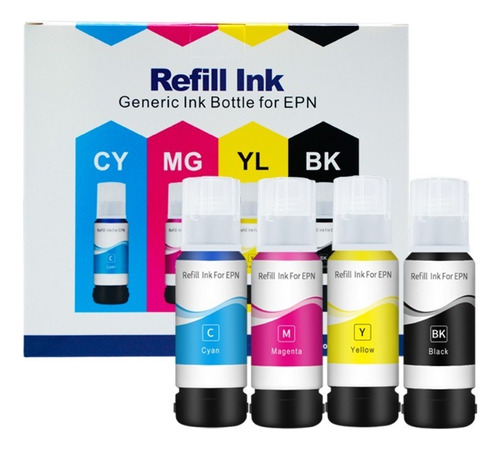 1 Tinta Para Epson 504 524 544 L4150 L3150 L3110 L3250 L1210