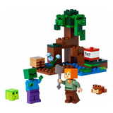 Kit Lego Minecraft 21240 La Aventura En El Pantano (65 Pz) Cantidad De Piezas 65