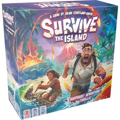 Juego De Mesa Asmodee Survive The Island, Edición 2024 | Meses sin interés