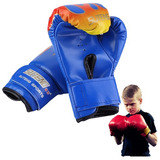 Guantes Box Boxeo Muay Thai Para Niños Patrón De Llamas