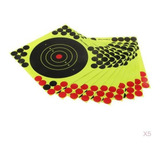 50 Units Paper Reactive Adhesive Targets 8x8 Inches