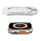 Mica Cristal Templado Con Molde Para Apple Watch Ultra 2 1