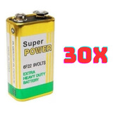 Bateria 9v Up Energy Caixa C/ 30 Unidades