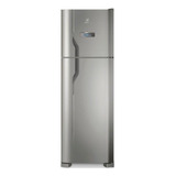 Geladeira Frost Free Electrolux Dfx41 Inox Freezer 371l 220v