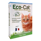 Collar Repelente De Pulgas Para Gato Eco-cat Aroma Limon