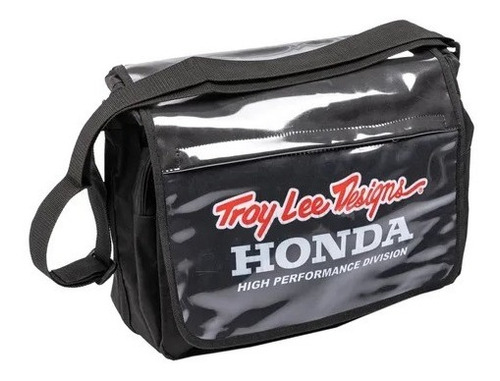 Bolso Morral Fletero Cordura 100%  Impermeable Logo Honda