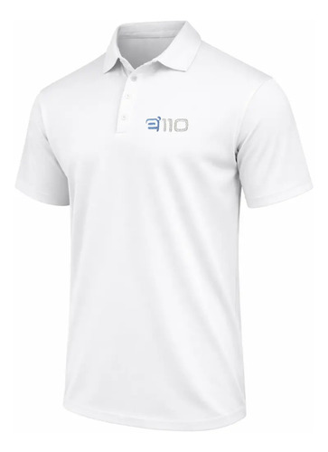 5 Camisetas Polo Bordada Empresa Luxo Logo No Peito 3 Botões