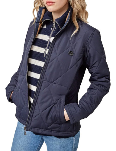 Campera Mujer Abrigo Invierno Casual Cierre Premium Briganti