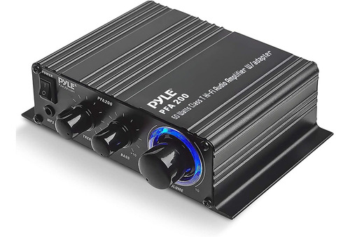 Pyle Home Mini Amplificador De Audio  60 W Portátil De Dobl