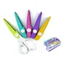 Tijeras Escolares Binwish 5 Pares Corte Zig-zag Multicolor | Envío gratis