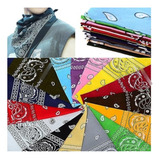 Bandanas Pañuelos Unisex Moda Pack 2 Unidades Color Colores Variados