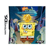 Bob Esponja Calça Quadrada Em Atlantis - Nintendo Ds