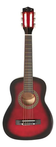 Guitarra 5320,clásica 34 PuLG Niños Color Rojo Pa-g2-e3