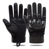 Black Indestructible Finger Sports Fitness Gloves Fs7