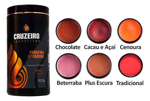 Bronzeamento Natural Completo - Kit 6 Parafinas Cruzeiro