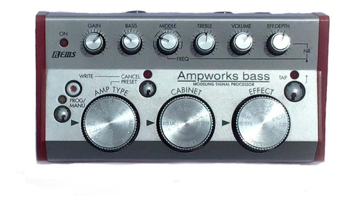 Procesador Korg Ampworks Bass De Efectos Para Bajo Con Model