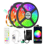 Fita Led 5050 Rgb Wifi 20m Colorida Com Controle+fonte