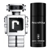 Paco Rabanne Phantom Edt Masc 100ml + Deo 150ml - Original 