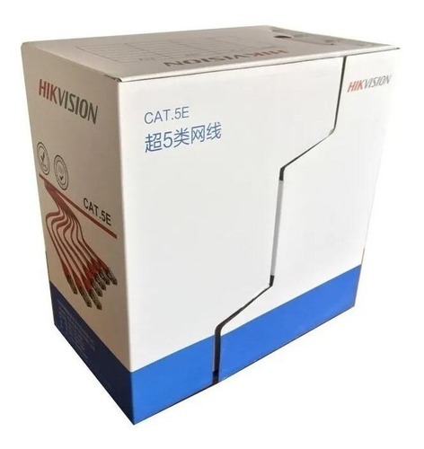 Cable Utp Cat5e 305m 100% Cob Hikvision Magnotecspacl