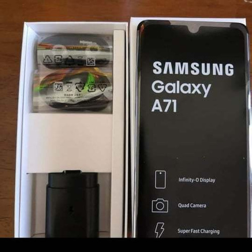 Samsung Galaxy A71 128 Gb Prism Crush Silver Con Detalles 